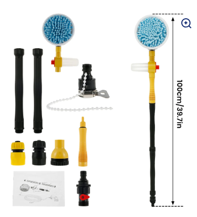 Turbo Shine Water Powered Spin Cleaner