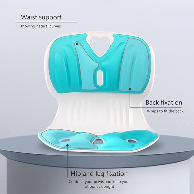Ergonomic Seat Cushion – Posture Corrector & Hip Support Pad