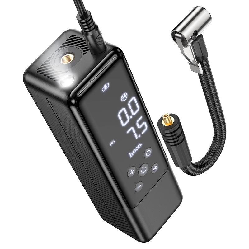 Hoco QS3 Car Starter Power Bank – 10,000mAh, 18W Fast Charging, 12V Jump Starter