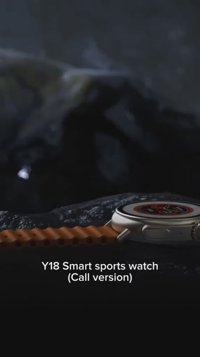 Hoco Y18 Smartwatch – Waterproof Fitness Tracker for Android & iOS