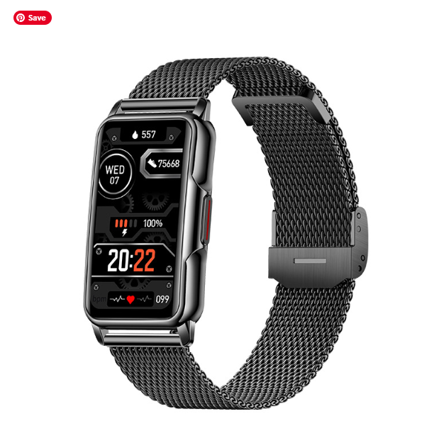 1.47" Sports Smart Bracelet – Bluetooth Fitness Watch with Heart Rate & Notifications