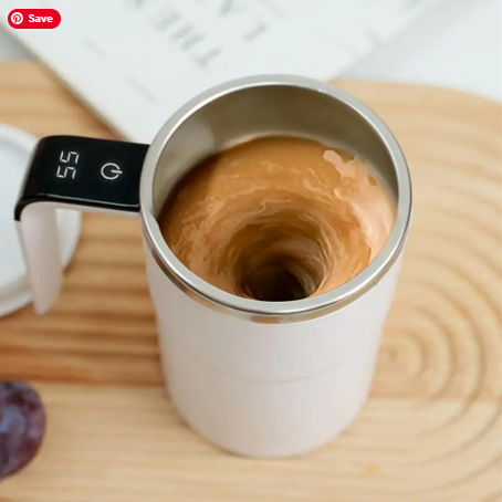 Electric Self-Stirring USB Mug | Waterproof & Rechargeable