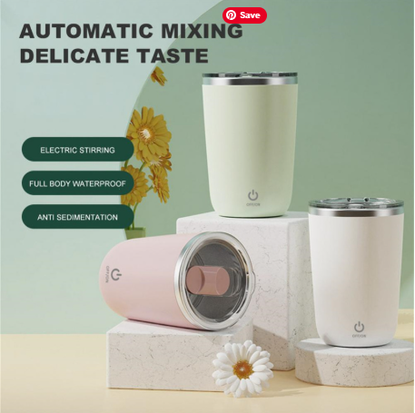 Automatic Self Stirring Mug – 350ml Magnetic Mixer Cup