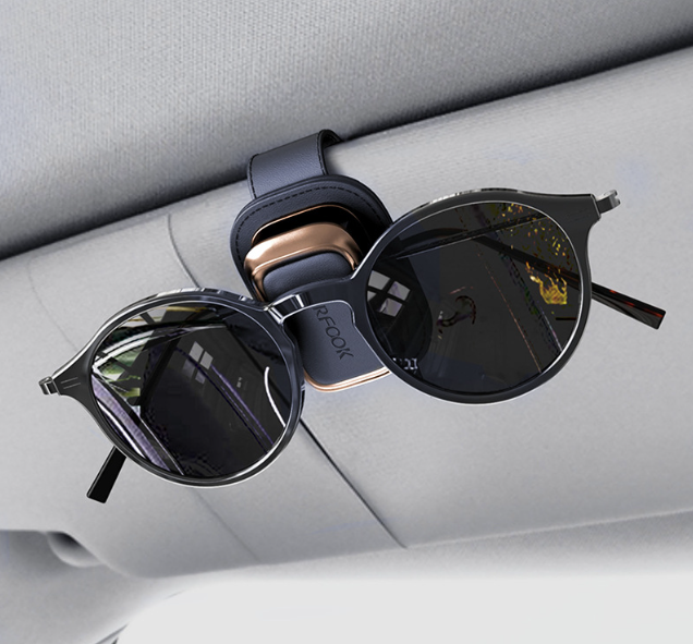 Car Spectacle Clip Holder – Durable ABS | UAE