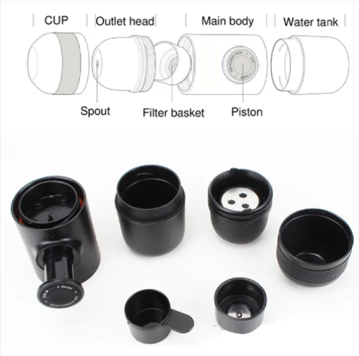 Condensed Portable Mini Coffee Machine