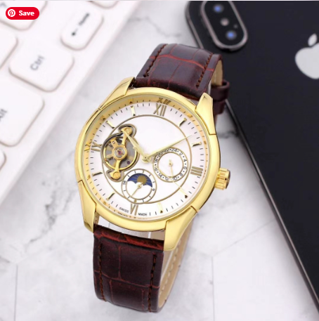 Luxury Skeleton Mechanical Watch – Automatic Men’s Timepiece uae