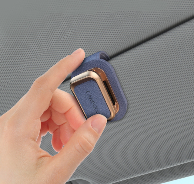 Car Spectacle Clip Holder – Durable ABS | UAE