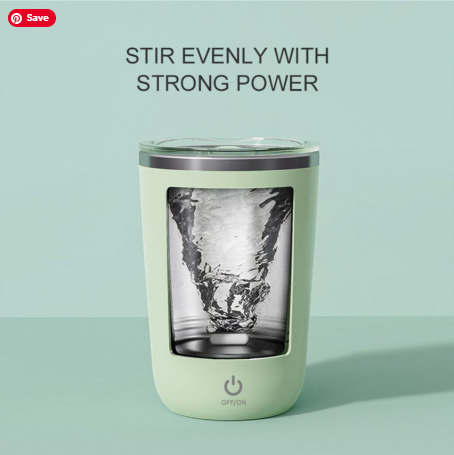 Automatic Self Stirring Mug – 350ml Magnetic Mixer Cup