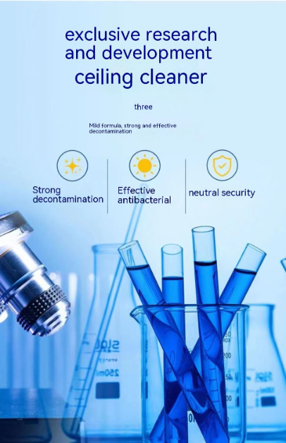 Wash Free Fabric Roof Foam Decontamination Cleaner