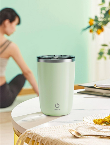 Automatic Self Stirring Mug – 350ml Magnetic Mixer Cup