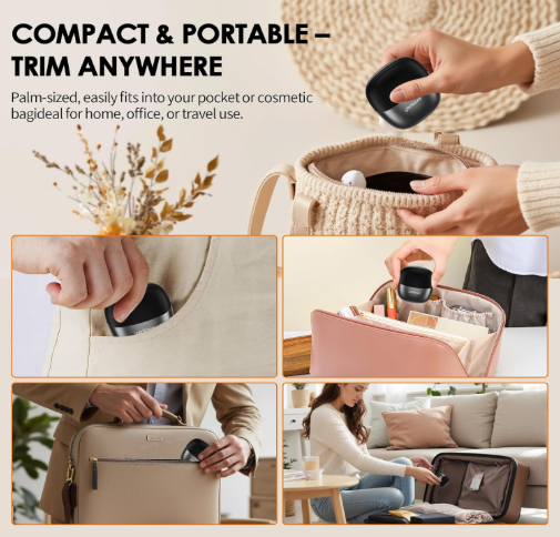 Mini Electric Nail Clipper  | Safe & Silent Nail Trimmer