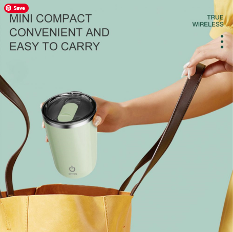 Automatic Self Stirring Mug – 350ml Magnetic Mixer Cup