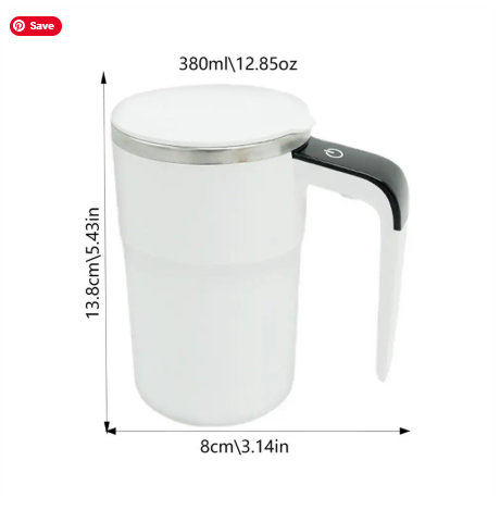 Electric Self-Stirring USB Mug | Waterproof & Rechargeable