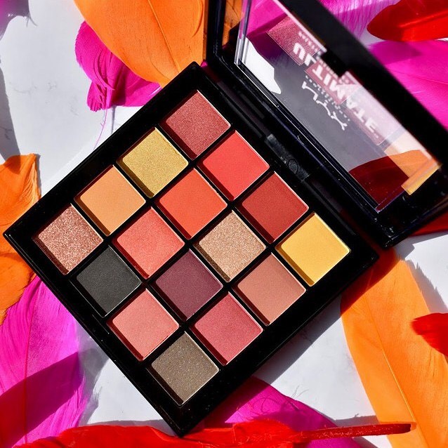 NYX Eyeshadow Palette – 16 Bold Shades for Day & Night (UAE)