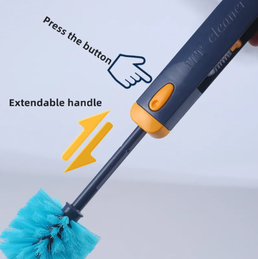 4-in-1 Bottle Gap Cleaner Brush – Multi-Purpose Cleaning Tool