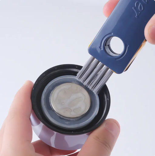 4-in-1 Bottle Gap Cleaner Brush – Multi-Purpose Cleaning Tool