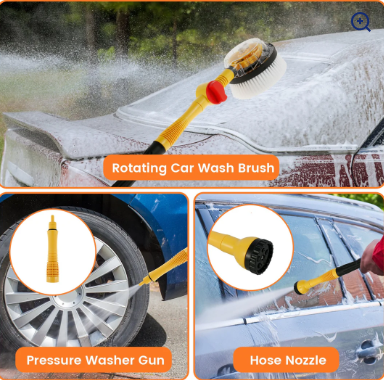 Turbo Shine Water Powered Spin Cleaner