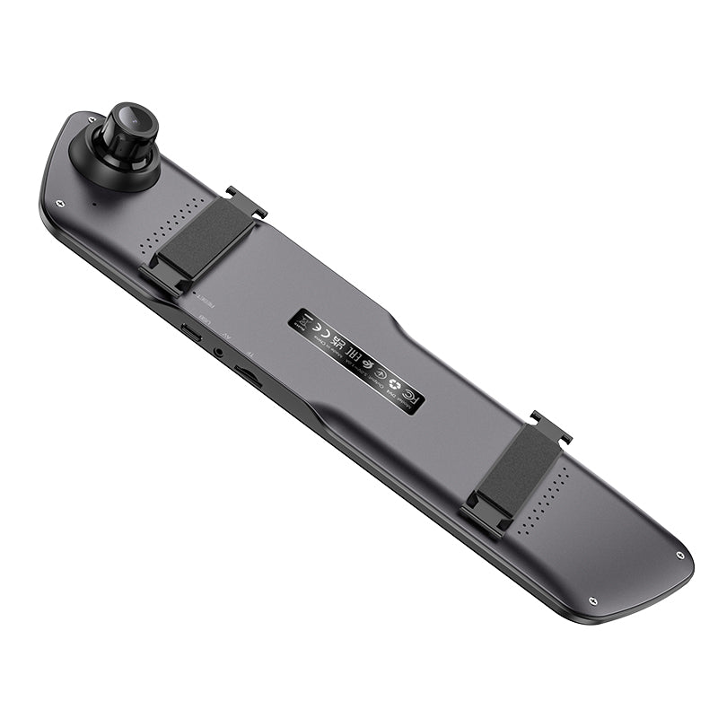 Hoco DV4 Rearview Mirror Driving Recorder | UAE
