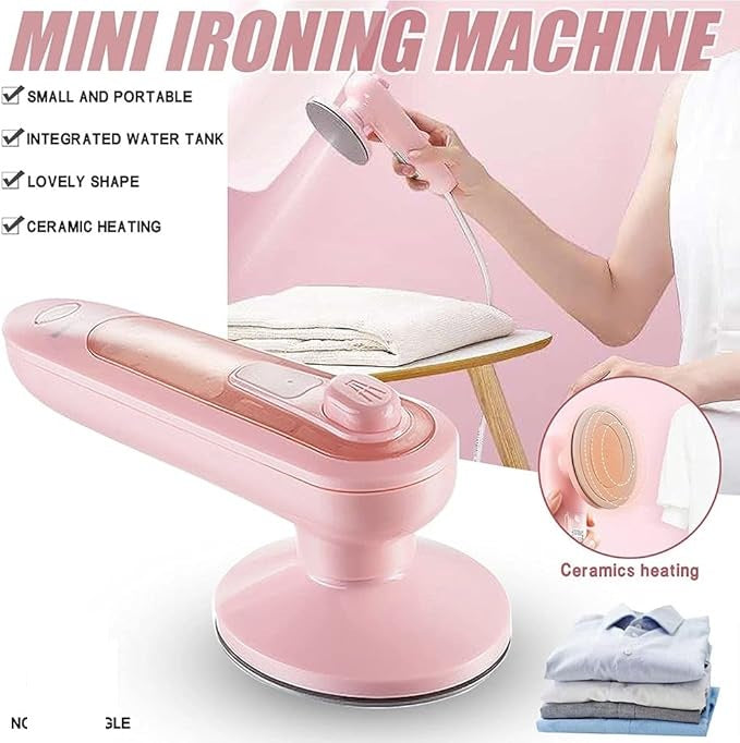 DLC Portable Mini Steam Iron – Wet & Dry Travel Iron | UAE