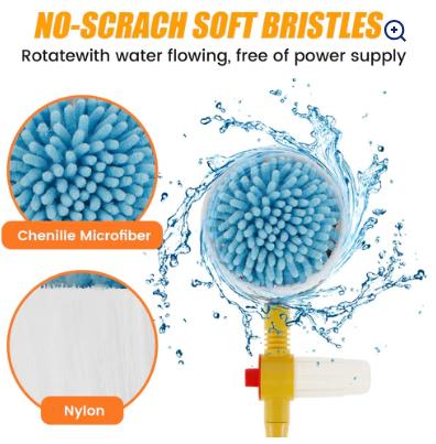 Turbo Shine Water Powered Spin Cleaner