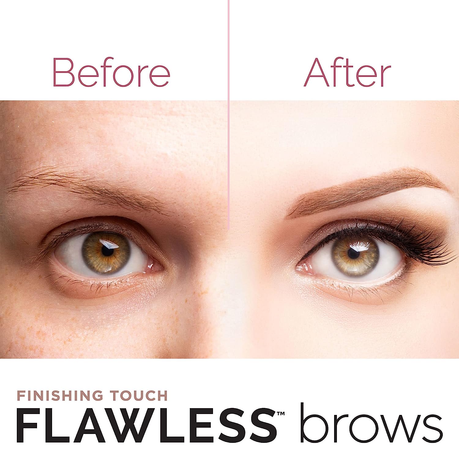 Flawless Brows Hair Remover – Electric Eyebrow Razor for Women