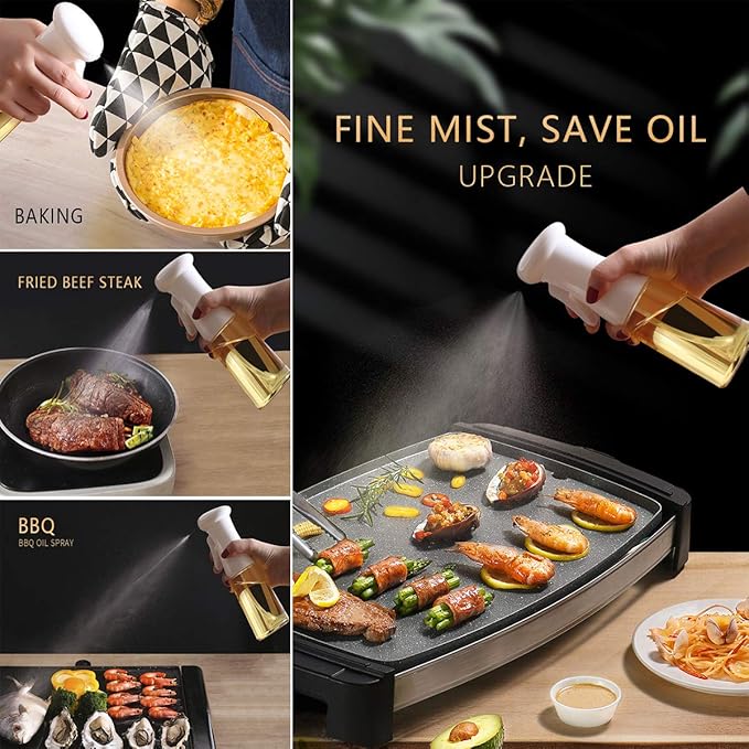 Oil Spray Bottle – Healthy Cooking Made Easy | UAE Kitchen Essential