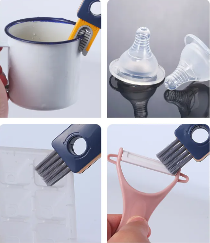 4-in-1 Bottle Gap Cleaner Brush – Multi-Purpose Cleaning Tool