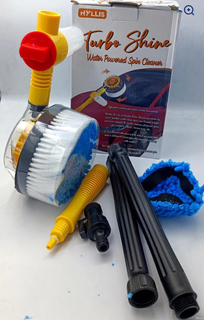 Turbo Shine Water Powered Spin Cleaner