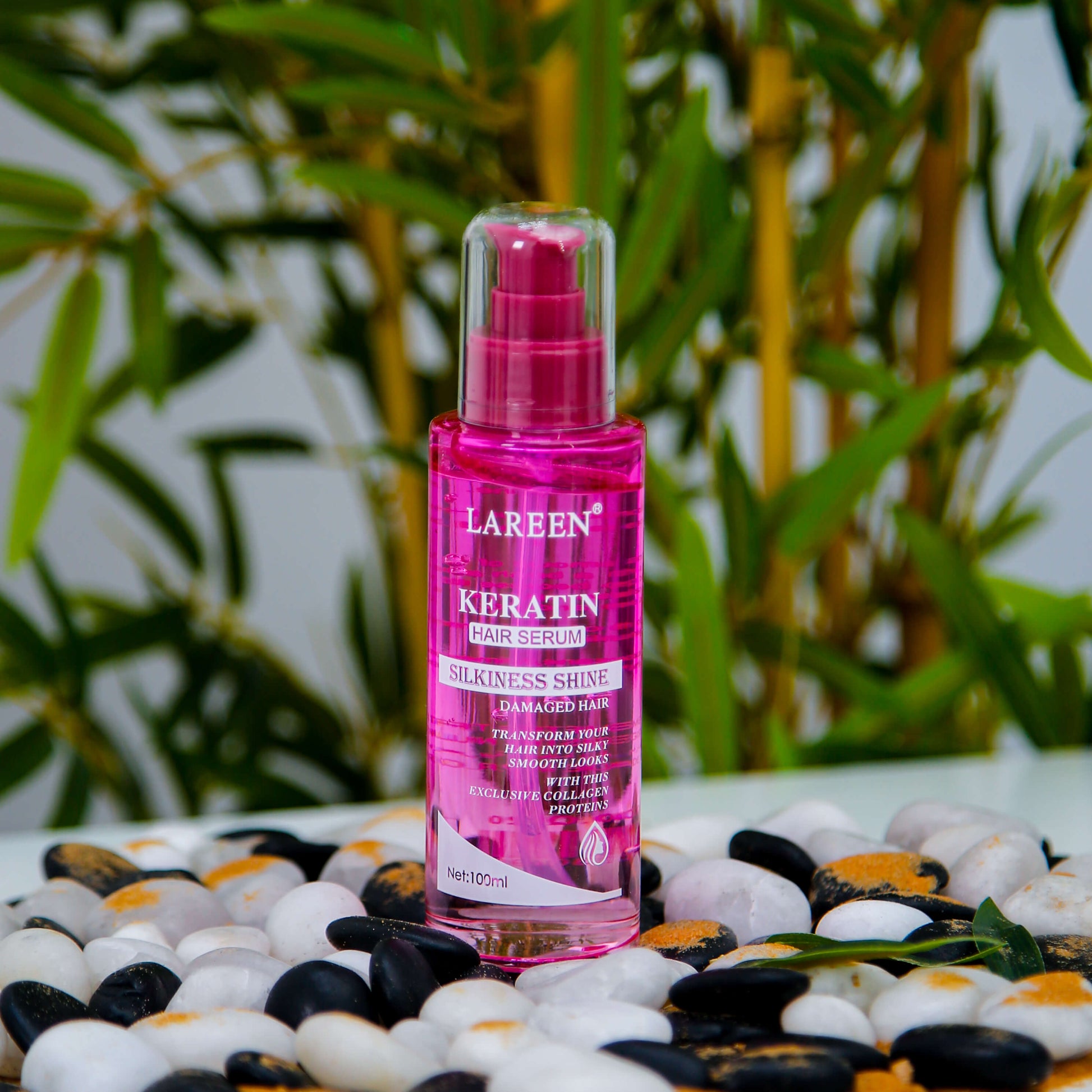 Buy Lareen Hair Serum for Frizz-Free, Shiny Hair – Nourishing Keratin Formula | UAE Delivery
