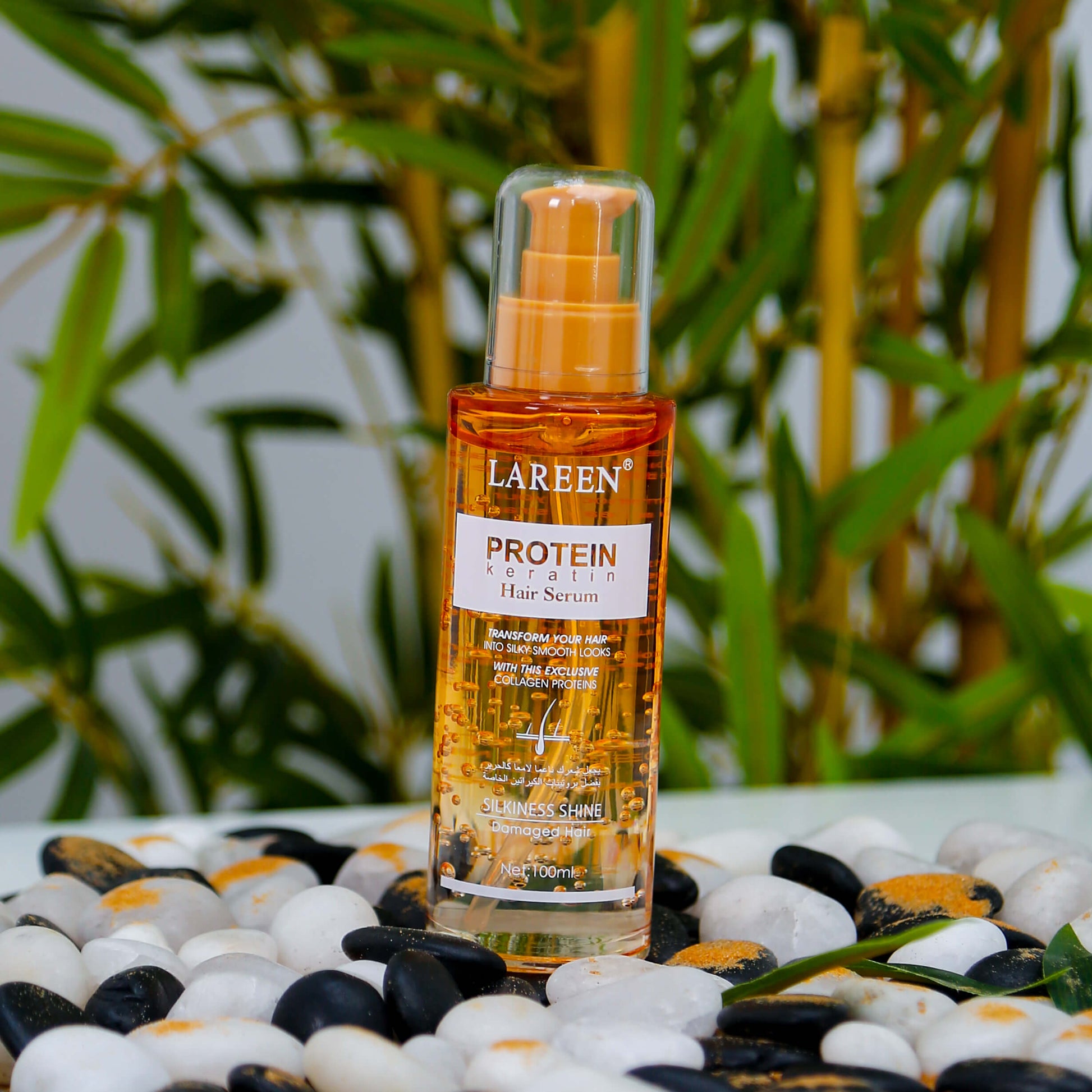 Buy Lareen Hair Serum for Frizz-Free, Shiny Hair – Nourishing Keratin Formula | UAE Delivery