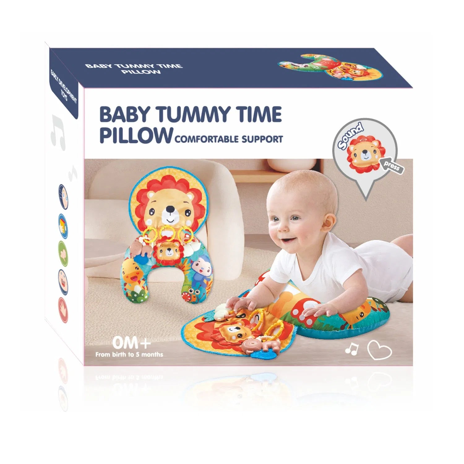 Cartoon Baby Pillow | Cute & Comfy