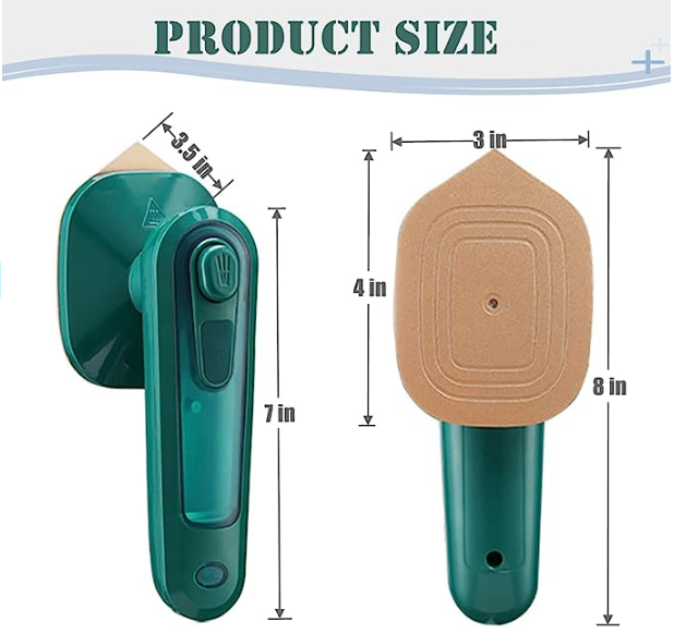 DLC Portable Mini Steam Iron – Wet & Dry Travel Iron | UAE