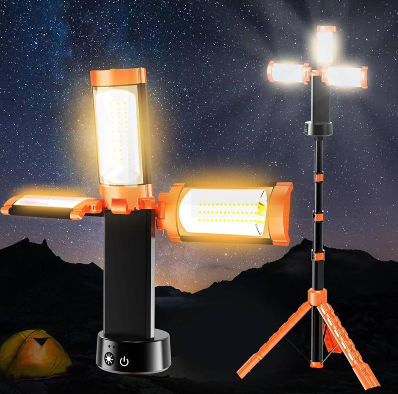 Rechargeable Folding Flashlight – Ideal for Camping & Cars