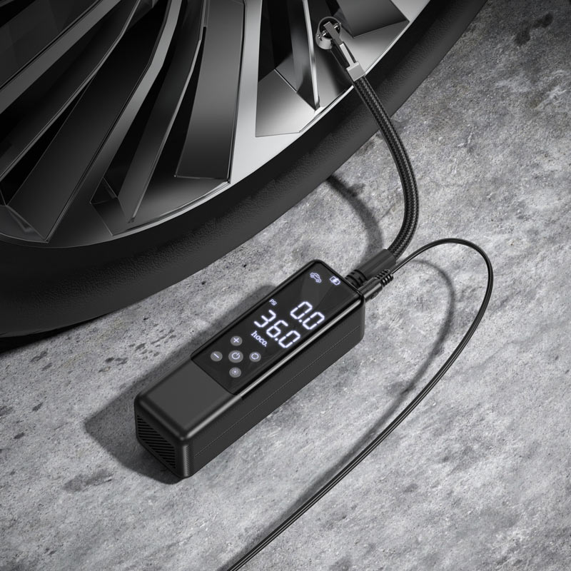 Hoco QS3 Car Starter Power Bank – 10,000mAh, 18W Fast Charging, 12V Jump Starter