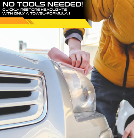 Headlight Restorer (237ml) – Restore Clarity & Shine to Faded Headlights