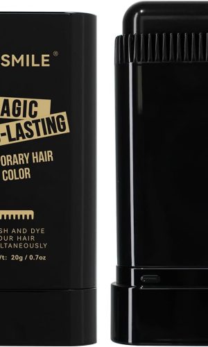 Temporary Hair Color Brush, Long-Lasting, Dark Brown, 20g