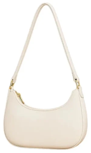 White Luxury Fashion Hand Bag for Girls & Ladies | Stylish Shoulder & Crossbody Bag | Long Strap