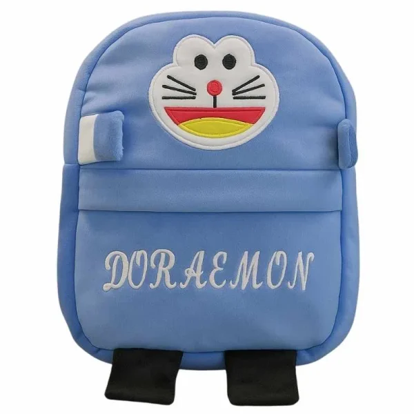 Cute Plush Doraemon Character Backpack | Stuffed School Bag & Gift for Kids