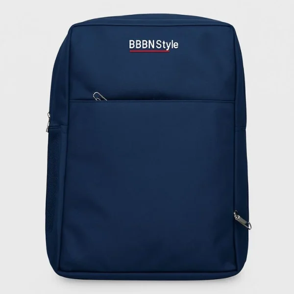 Slim Business Laptop Backpack | Lightweight Travel & Office Bag with Multi-Pockets | Navy Blue