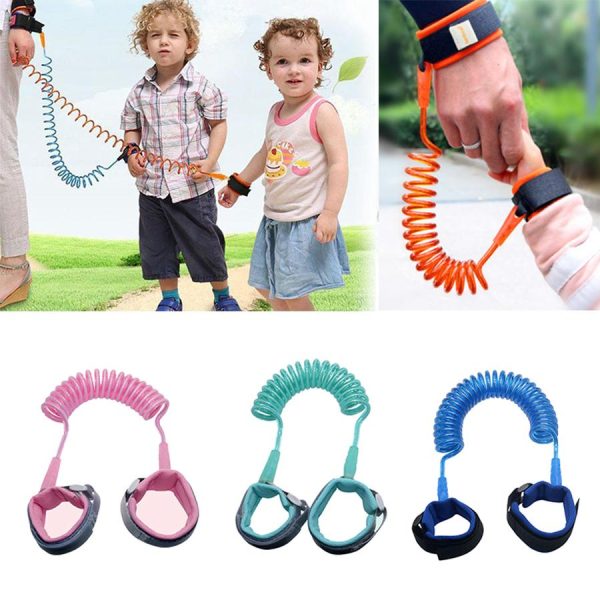 Anti-Lost Wrist Link for Kids | Child Safety Harness Strap for Travel, Parks & Crowded Areas