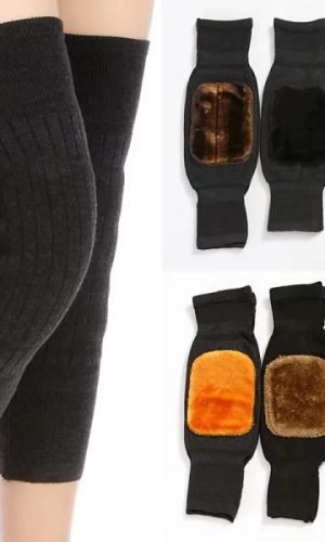 Woolen Knee Warmer Pads for Men & Women | Stylish, Comfortable & Versatile | Random Colors