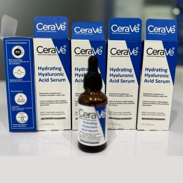 CeraVe Hyaluronic Acid Face Serum 30ml | Hydrating, Barrier-Repair & Anti-Aging