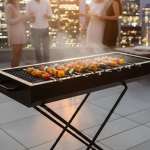 Foldable Charcoal BBQ Grill Portable Outdoor Barbecue
