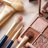 Using Professional Cosmetic Brush Kit for Makeup Application