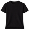 Essential Crew Neck Cotton T-Shirt in Black Grey and White colors