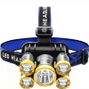 Bright LED head torch for emergency and load shedding