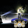 LED head torch with adjustable strap