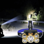 LED head torch with adjustable strap