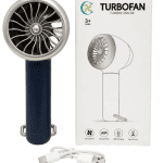 TurboFan rechargeable mini cooling fan portable USB handheld fan
