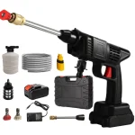 Cordless car wash spray gun 48VF high pressure washer